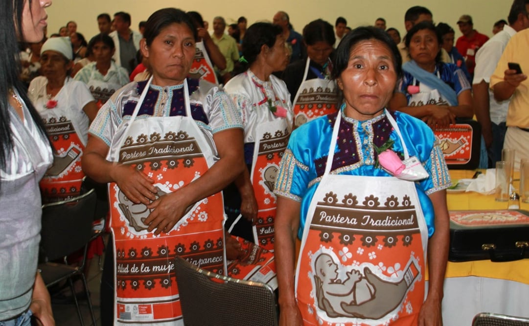 En la imagen, parteras de Chiapas. /Archivo - EL UNIVERSAL