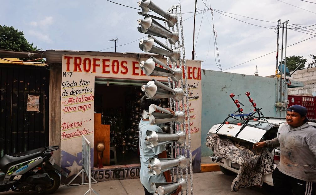 Estos trofeos operan como un faro de motivación y un escudo contra las calles complicadas. Foto: Luis Camacho/EL UNIVERSAL