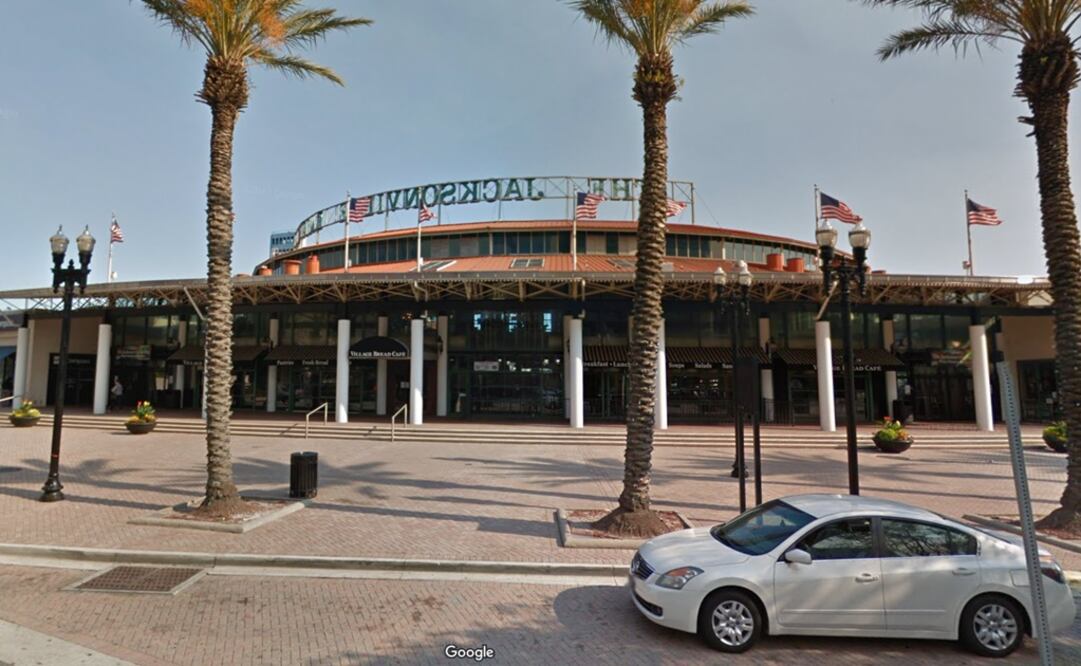 Centro comercial Jacksonville Landing.(FOTO: tomada de Google maps)