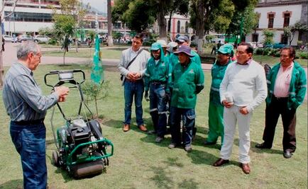 Mexiquenses buscan nueva técnica para regar jardines