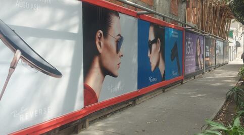 Detectan ambientalistas vallas publicitarias ilegales en la CDMX