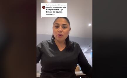 Tiktoker mexicana revela cuánto gana por limpiar casas en EU y se vuelve viral