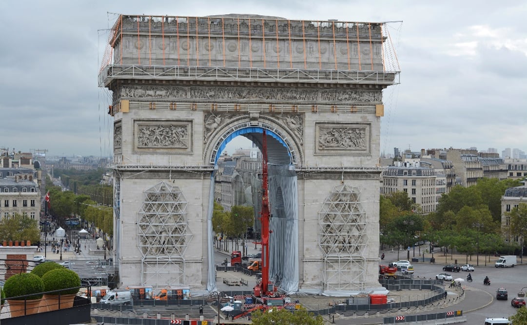 Arco del Triunfo en París, Francia. Foto: EFE