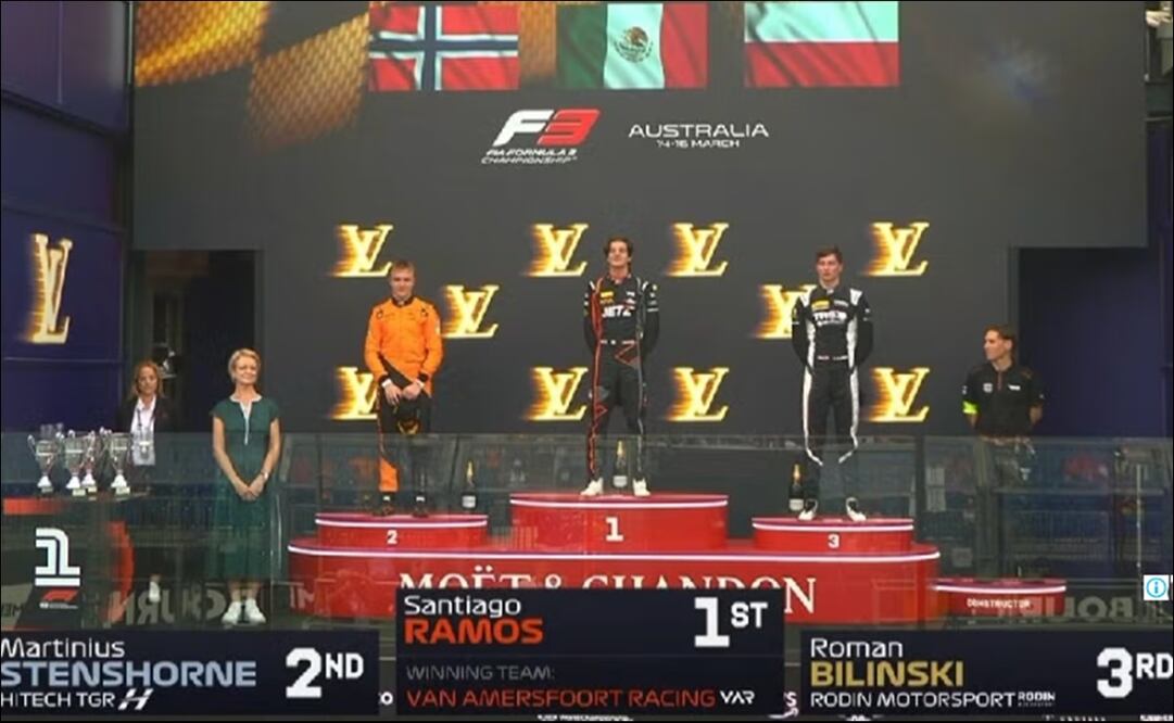 Santiago Ramos ganó el Gran Premio de Australia / Foto: Especiales