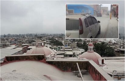 FOTOS: Ceniza del Popocatépetl cubre el suroriente del Edomex