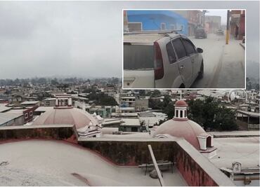 FOTOS: Ceniza del Popocatépetl cubre el suroriente del Edomex