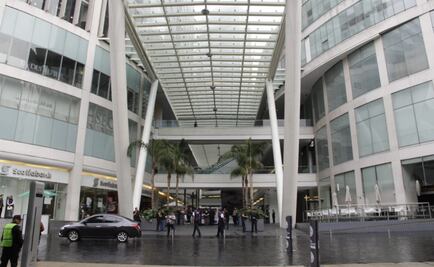 Amieva supervisa seguridad en plaza Reforma 222