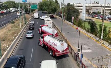 Transportistas bloquean autopista por presunta liberación de delincuentes