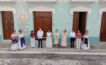 Sheinbaum inaugura Museo Casa Benito Juárez en Veracruz; busca reivindicar la lucha liberal