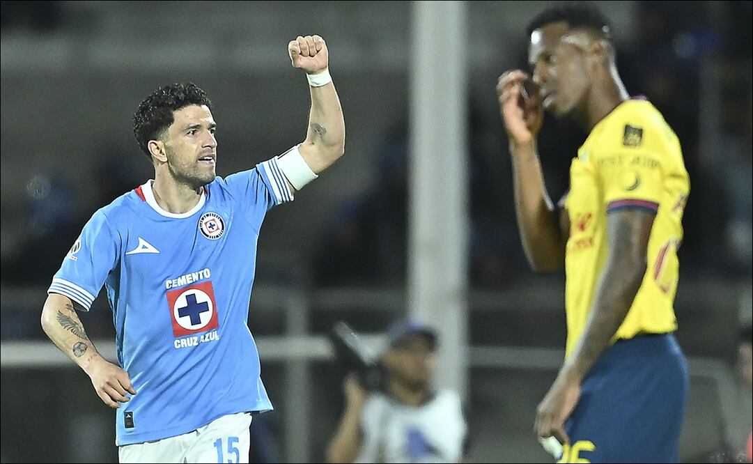 Ignacio Rivero festeja su gol sobre América / Foto: Imago7