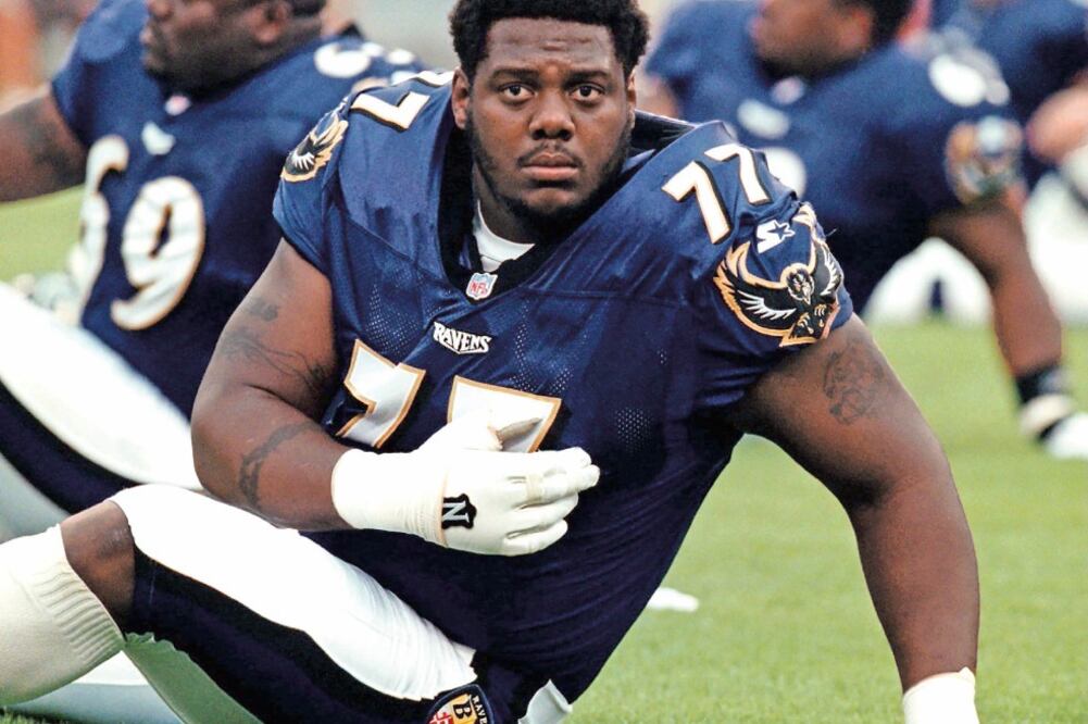 Orlande padre jugó como tackle ofensivo con los de Baltimore. Foto: ESPECIAL