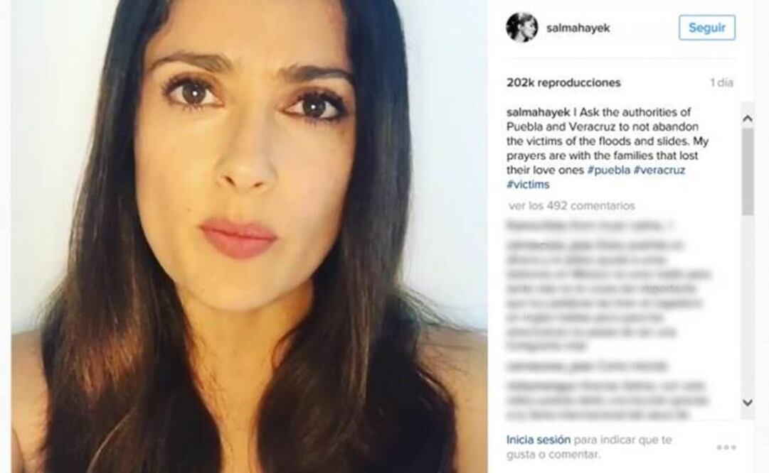 (Photo: taken from Salma Hayek's Instagram) 