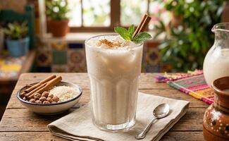 Cómo hacer agua de horchata cremosita, estilo La Michoacana 