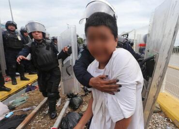 La travesía de Mario, el niño que viaja solo en la caravana migrante