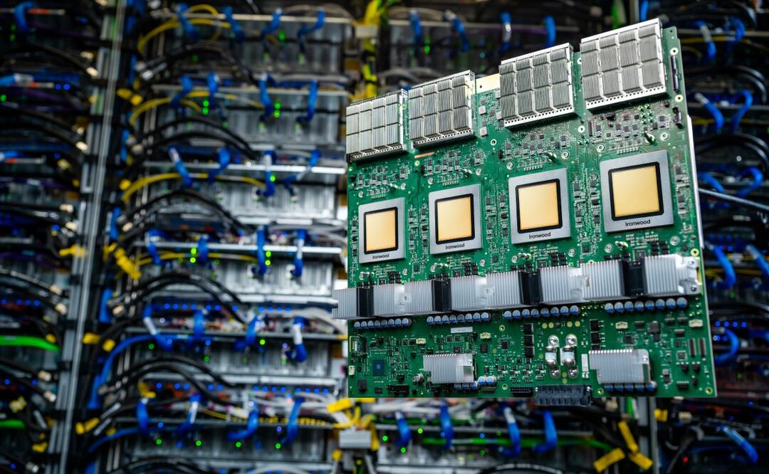 A finales de 2025 llegará Ironwood, el mejor chip en la historia de Google | Imagen: cortesía