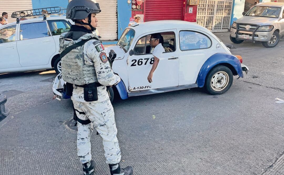 Un taxista fue asesinado tras participar en una manifestación en donde exigían seguridad. Foto: Arturo de Dios Palma / EL UNIVERSAL