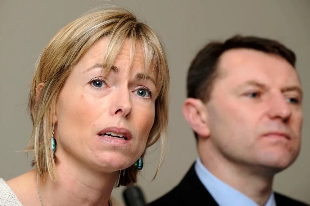 Kate y Gerry McCann fueron contundentes tras el resultado negativo de la prueba de ADN que decía ser Maddie. FOTO: ESPECIAL