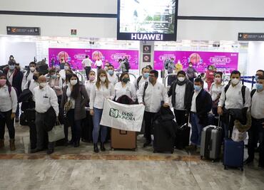 Llegan a CDMX 42 integrantes de la Operación Chapultepec provenientes de Sonora