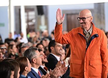VIDEO: Dante Delgado reaparece en informe de Pablo Lemus; estoy libre de cáncer, celebra