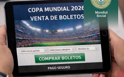 Páginas apócrifas simulan ventas de boletos para el Mundial 2026; autoridades advierten que buscan vaciar cuentas