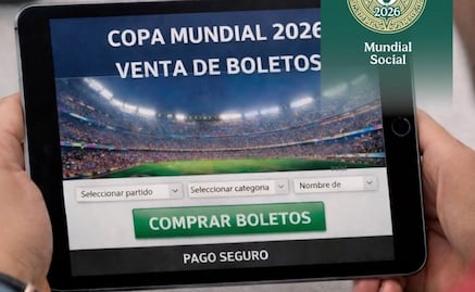 Páginas apócrifas simulan ventas de boletos para el Mundial 2026; autoridades advierten que buscan vaciar cuentas