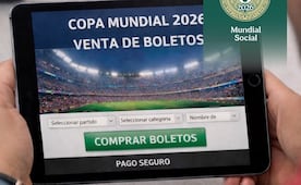 Páginas apócrifas simulan ventas de boletos para el Mundial 2026; autoridades advierten que buscan vaciar cuentas