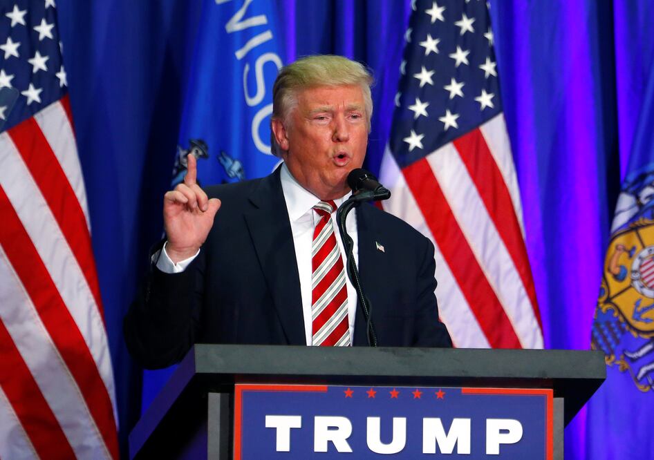 El candidato republicano a la presidencia de Estados Unidos, Donald Trump (Reuters)