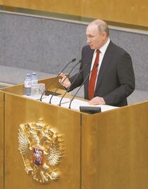 Putin se encamina a perpetuarse en el poder