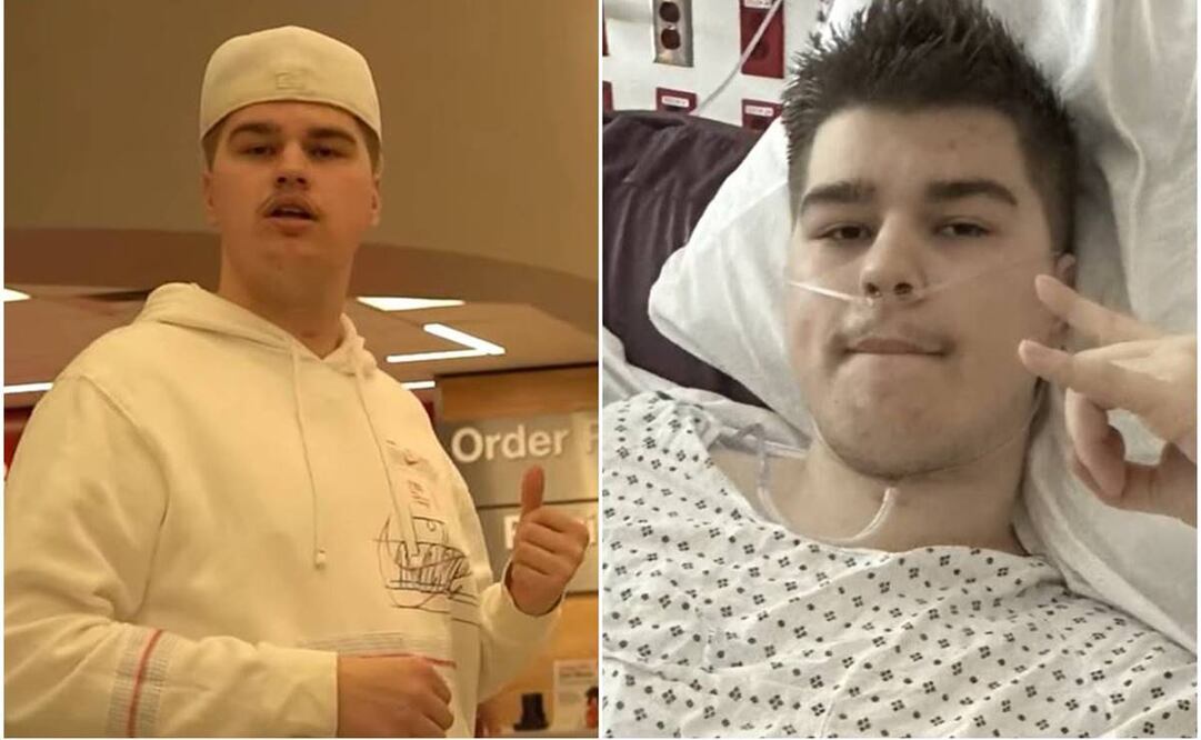 Influencer Tanner Cook. Fotos: Captura tomada de YouTube @Classified Goons y Twitter @Phil_Lewis_