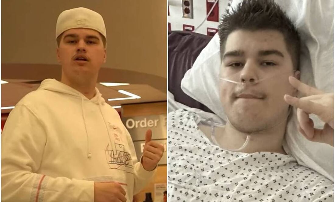 Influencer Tanner Cook. Fotos: Captura tomada de YouTube @Classified Goons y Twitter @Phil_Lewis_