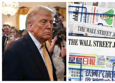 SIP condena demanda de Trump contra The Wall Street Journal; es una "estrategia para intimidar a la prensa independiente", afirma