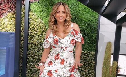 Andrea Legarreta luce su figura en mini short