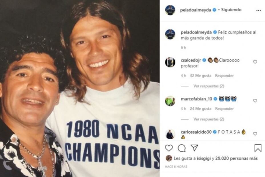 Las múltiples felicitaciones a Diego Maradona por su cumpleaños 60