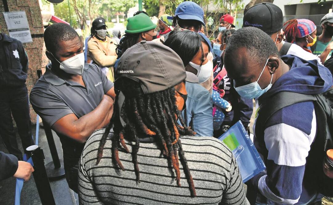 Contrario a la cifras de Comar, al menos 89 mil migrantes haitianos pidieron asilo, dice Wilmer Metelus. Foto: Archivo/ EL UNIVERSAL.