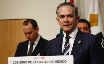 "No estamos en la línea de salida”, dice Mancera, jefe de Gobierno
