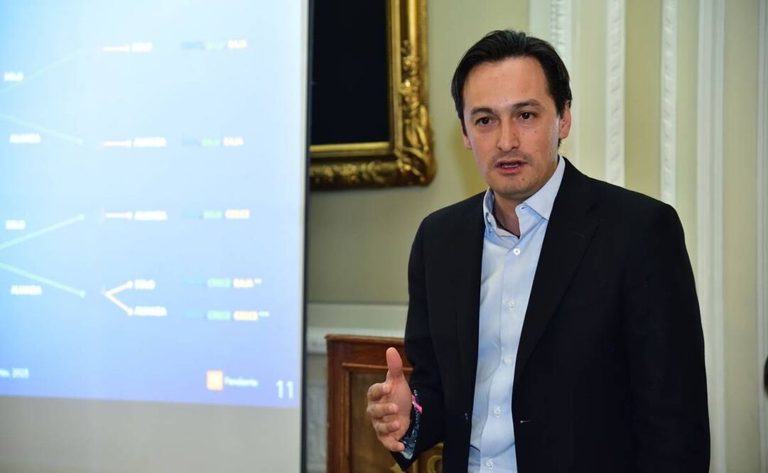 Andrés Atayde, presidente del PAN en CDMX . Foto: Especial