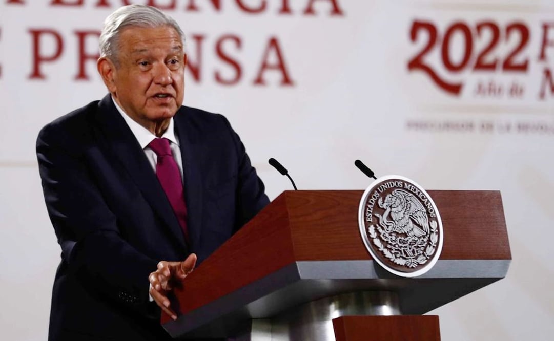 López Obrador señaló que Iberdrola "es la campeona" de los fraudes. Foto: Diego Simón Sánchez / EL UNIVERSAL 
