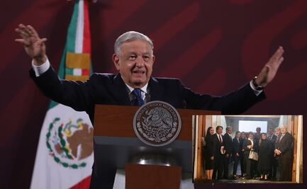 Me comprometí a que no voy a "inclinar la balanza", dice AMLO tras cena con corcholatas y gobernadores