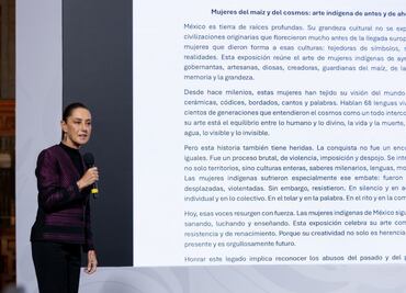 Sheinbaum celebra “primer paso” de España para reconocer agravios por La Conquista; “el perdón engrandece”, dice