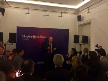 Presentan en la Ciudad de México edición digital de NYT en español