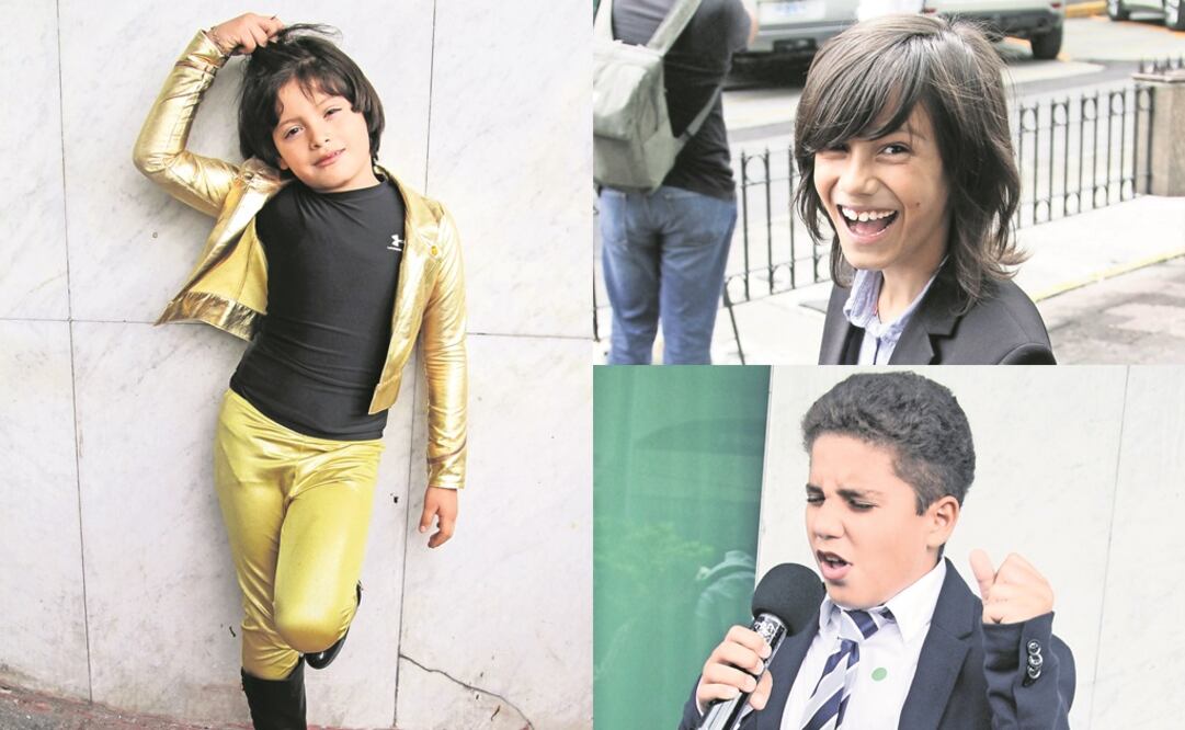 Braulio salió del casting cantando como El Sol; Ilusión . Carlos Moret (abajo) tiene un acento parecido al de Luismi. (CARLOS MEJÍA. EL UNIVERSAL)