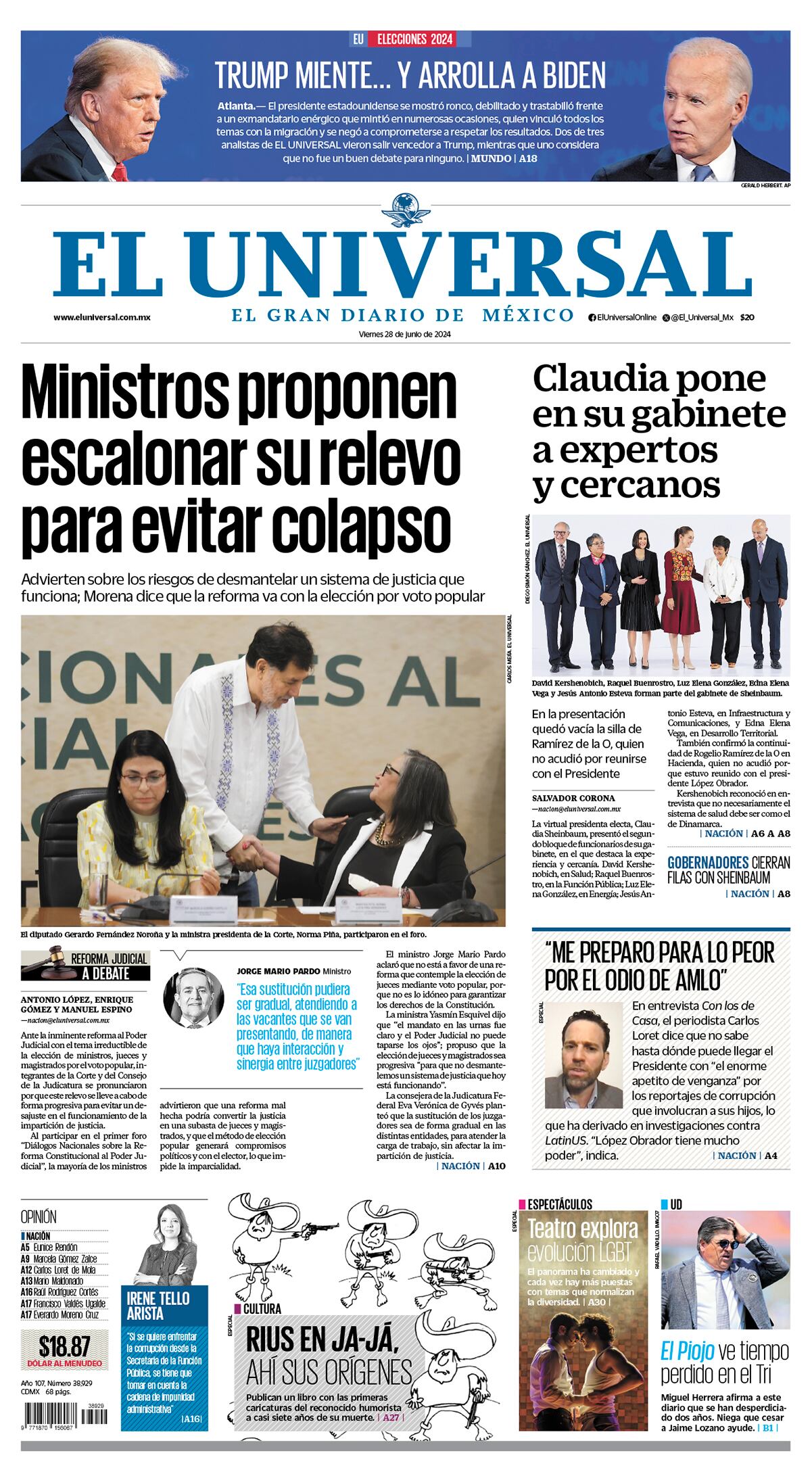 Portada impresa