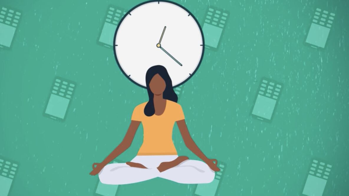 Hay pequeños cambios que puedes hacer en tu vida para prevenir la extenuación física y mental. Ilustración: BBC