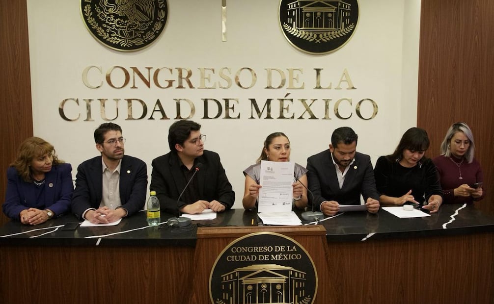 La coordinadora del Grupo Parlamentario de Morena, Xóchitl Bravo, defendió esta iniciativa.
Foto: Especial.