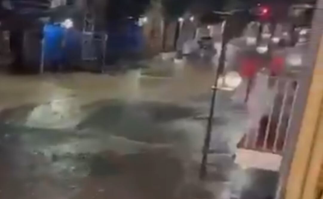 Usuarios de internet reportan inundaciones en Tarragona, España (03/11/2024). Foto: Captura de pantalla