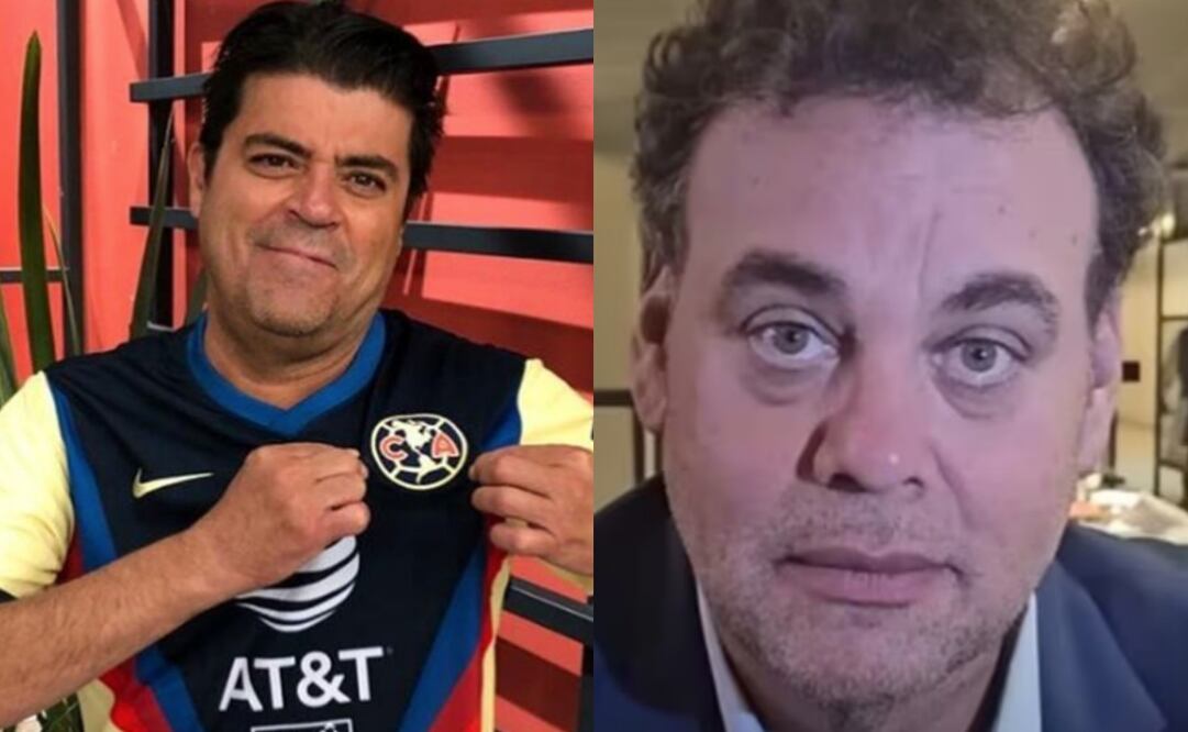 FOTO: ESPECIAL - Jorge 'Burro' Van Rankin tunde a David Faitelson y revela que es aficionado al América: "Me lo dijiste"