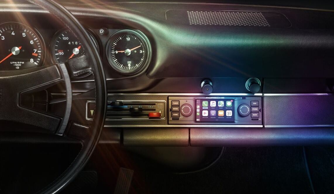 Porsche venderá “radios modernos” para sus modelos retro