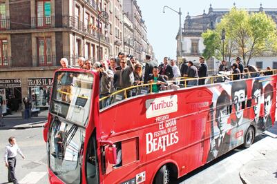Se reforzará transporte en Centro Histórico con el Turibús