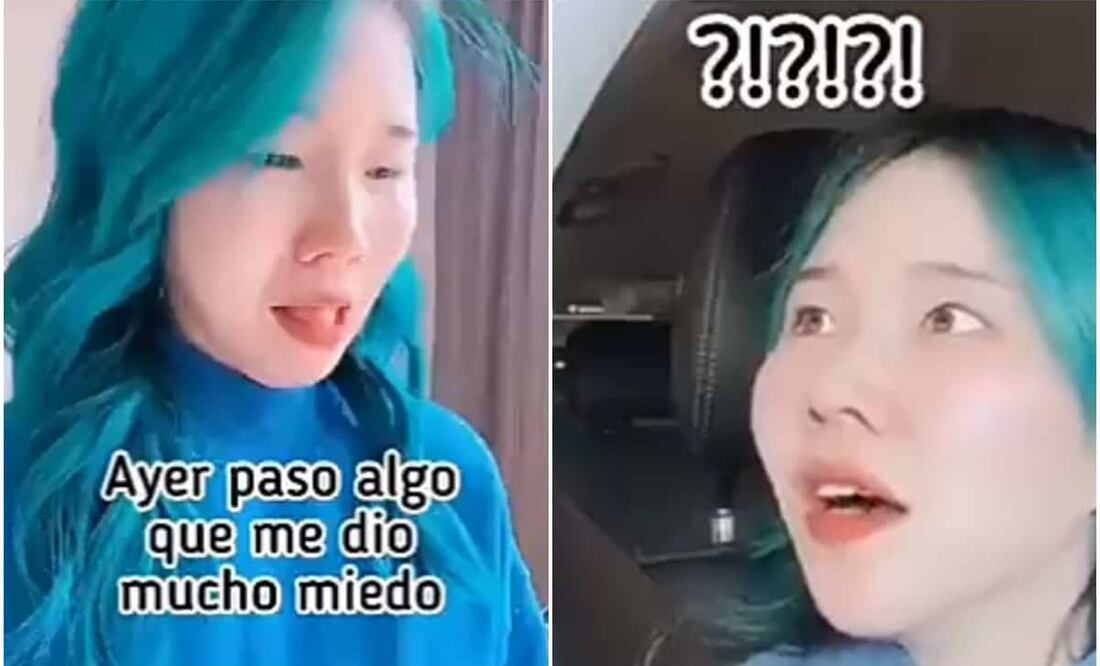 La creadora de contenido dijo que la situación le causó mucho miedo. Foto: Tomada de video