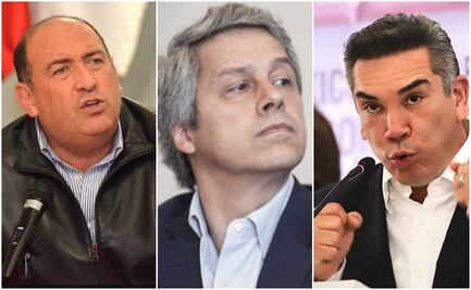 Moreira y "Alito" se lanzan contra Claudio X. por comparar al PRI con Morena